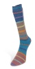 4 - hellblau/beige/orange/rosa/dunkelblau