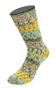 929 - Mint/Oliv/Ecru/Taupe/Graublau Gestreift/Gesprenkelt