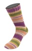 131 - Moos-/Oliv-/Lindgrün/Zimt/Rosa/Rotviolett/Graubeige/Nougat Gestreift