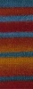 19 - Stahl-/Graublau/Ocker/RotbraunWeinrot