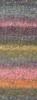 2032 - Umbra/Dunkelgrau/Brombeer/Nelkenrosa/Senfgelb/Moosgrün/Orange