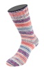 4204 - Hellrot/Azurblau/Ecru/Dunkelviolett/Pink/Grau