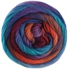 8019 - Orange/Dunkelbraun/Tintenblau/Royal/Türkis/