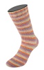 154 - Dunkelgrau/Graublau/Fuchsia/Lichtgrün/ Creme/Orange