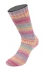 4455 - Türkis/Hellgrau/Gelb/Hellbeige/Fuchsia/Rot/Hellrot