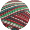 6803 - Rot/Hellgrün/Weiß/Dunkelrot/-grün (Lurex)