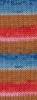 2521 - Rot/Rosa/Nougat/Graubraun/Blau/Kornblume/Hellgrau