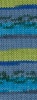 2527 - Türkis/Dunkelgrau/Graublau/Hellgrün/Royal/Graugrün