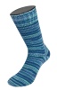 6163 - Minttürkis/Hell-/Dunkelpetrol/Blau gestreift
