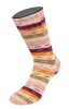 3449 - Rohweiß/Camel/Orange/Rotviolett/Hellrot/ Rosa