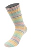 6502 - Gelb/Lachs/Lichtgrau/Zartblau/Mint/Flieder/ Blau
