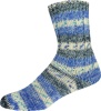 3158 - blau/schwarz/weiß/blassgelb