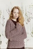 Artikelbild 1 des Artikels “Pullover mit V-Ausschnitt und Zopfmuster aus Mohair Luxe “