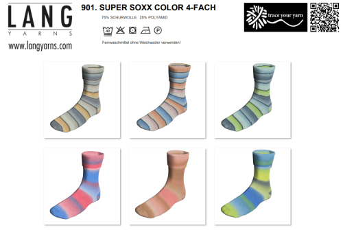 Artikelbild des Artikels “Super Soxx 100g 4-fädig Mix Pack Soxx “