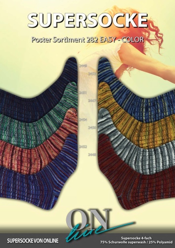 Artikelbild des Artikels “ONline Supersocke Sort. 282 Easy-Color 100g “