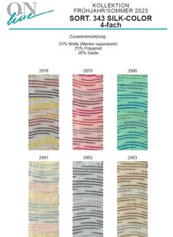 Artikelbild des Artikels “ONline Supersocke Sort. 343 Silk-Color 100g “