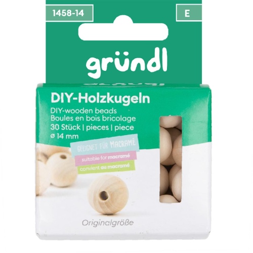 Artikelbild des Artikels “Gründl DIY Holzkugeln 14 mm “