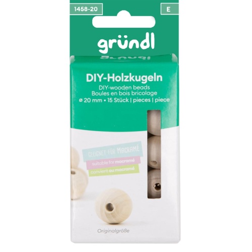 Artikelbild des Artikels “Gründl DIY Holzkugeln 20 mm “