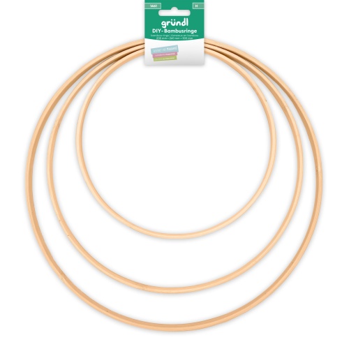 Artikelbild des Artikels “Gründl DIY Bambus Ringe 3 Stück “