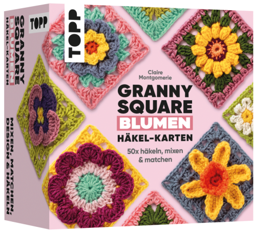 Artikelbild des Artikels “TOPP Granny Square Blumen Häkel-Karten “