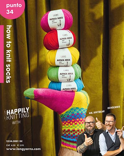 Artikelbild des Artikels “Lang Yarns Punto 34 Socken “