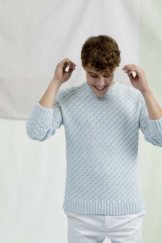 Artikelbild des Artikels “Herrenpullover aus Soft Cotton “