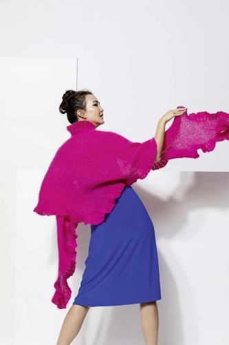 Artikelbild des Artikels “Dreiecktuch aus Mohair Luxe “