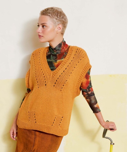 Artikelbild des Artikels “Pullunder Minna aus Amira 933.0096 - sand | L-XL (400g)“