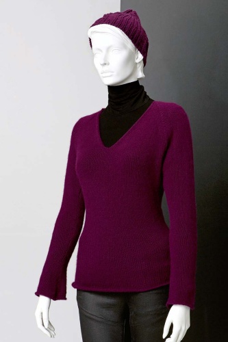 Artikelbild des Artikels “Raglanpullover  aus Cashmere Premium 78.0025 - navy | M (225g)“