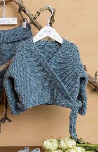 Artikelbild des Artikels “Wickeljacke aus Merino 120 “