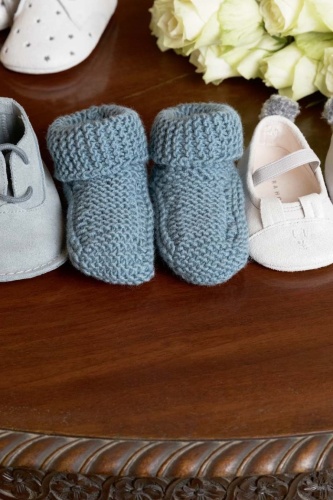 Artikelbild des Artikels “Babyschühchen aus Merino 120 “