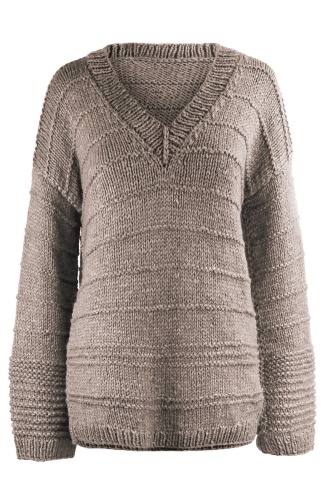Artikelbild des Artikels “Pullover Touch Of Taupe aus WOOLADDICTS Earth 1004.0048 - Rose | M (700g)“