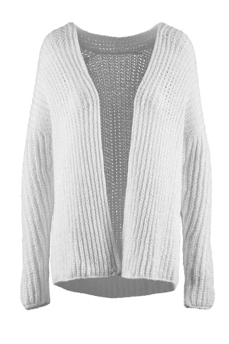 Artikelbild des Artikels “Cardigan Solid Stone aus Happiness “