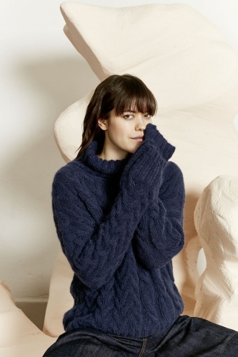 Artikelbild des Artikels “Pullover mit Rollkragen aus Malou Light “