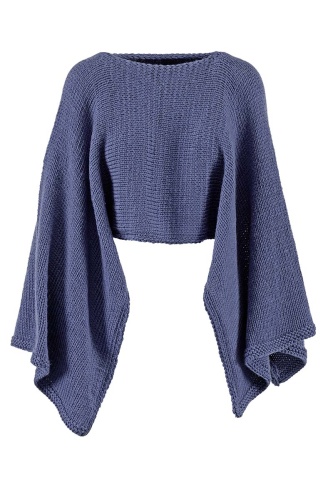 Artikelbild des Artikels “Poncho Out-Of-The-Blue aus WOOLADDICTS Glory “