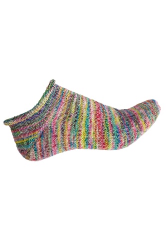 Artikelbild des Artikels “Sneaker socks Tropical Getaway aus WOOLADDICTS Footprints “