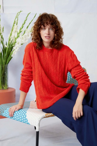Artikelbild des Artikels “Pullover Nellna aus Ananas “