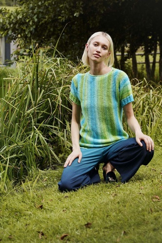 Artikelbild des Artikels “Kurzarmpullover Nature Walk aus WOOLADDICTS Glow “