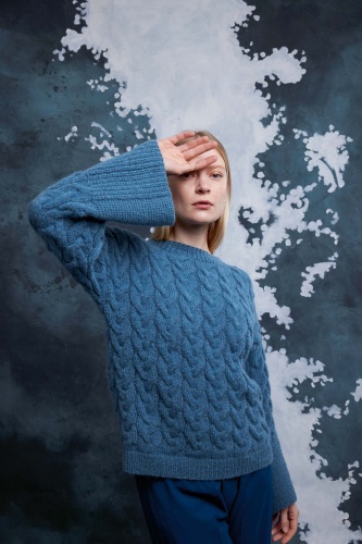 Artikelbild des Artikels “Pullover Estelle aus Malou Light 887.0070 - Anthrazit | S-M (450g)“
