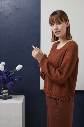 Artikelbild des Artikels “Pullover Linde aus Vaya 1135.0028 - Pfirsich | S-M (300g)“