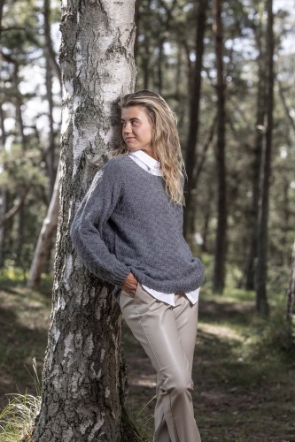 Artikelbild des Artikels “Pullover Nordic Pearl aus Baby Alpaca 719.0096 - Hellbraun Mélange | XXL (450g)“