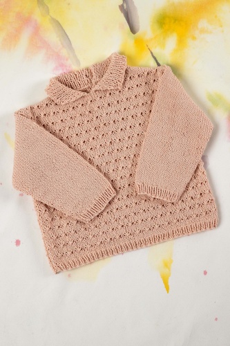 Artikelbild des Artikels “Baby-Pullover aus Baby Cotton “