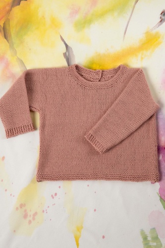 Artikelbild des Artikels “Baby-Pullover aus Baby Cotton “