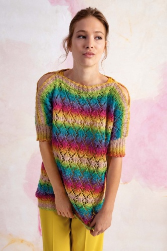 Artikelbild des Artikels “Kurzarm-Pullover aus Linello 1066.0052 - pastell | S-M (300g)“