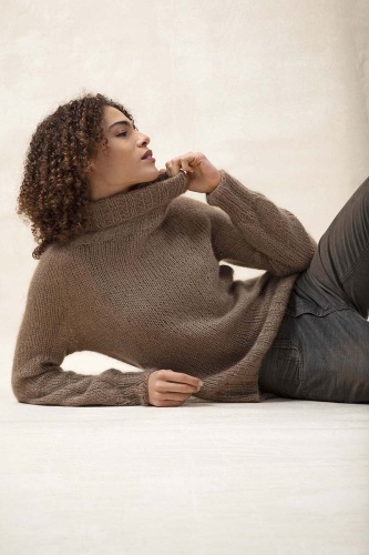 Artikelbild des Artikels “Pullover mit Rollkragen aus Lace “