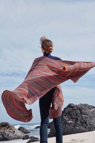 Artikelbild des Artikels “Poncho Yakira aus Lovis 1119.0008 - orange/grün/blau | onesize (750g)“