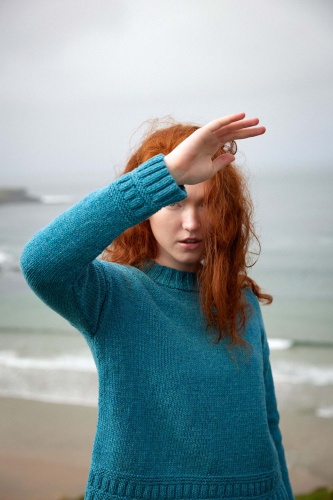 Artikelbild des Artikels “Pullover Imogen aus Donegal Woolen Spun 1172.0022 - blau | S-M (500g)“