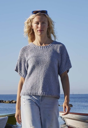 Artikelbild des Artikels “T-Shirt Caia aus Lang Yarns Cotton Tweed “