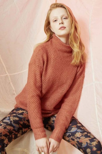 Artikelbild des Artikels “Pullover mit Strukturmuster aus Lace “