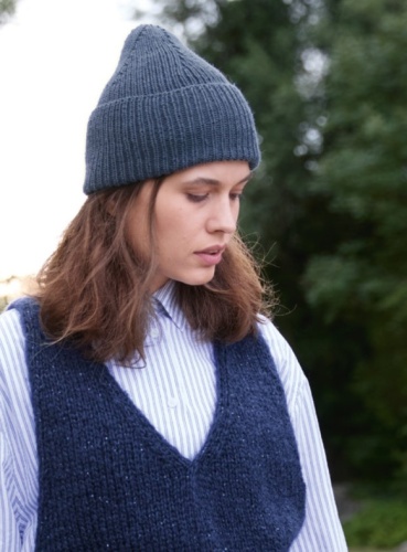 Artikelbild des Artikels “Mütze Mit Bündchen aus Cool Wool Mélange (We Care) “